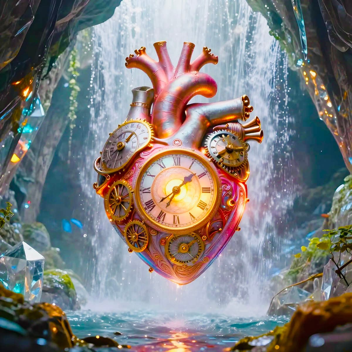Surreal Clockwork Heart